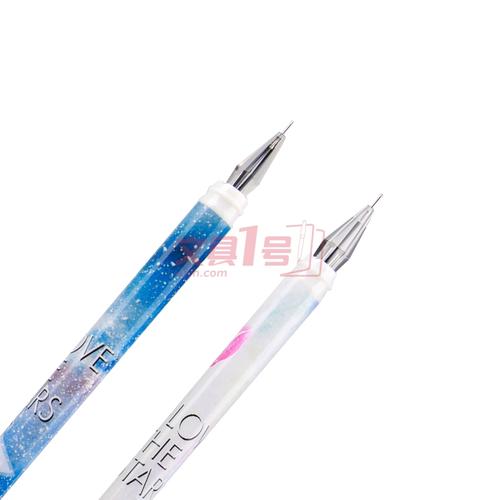1122b 星空之吻水晶头中性水笔 0.5mm全针管产品图三